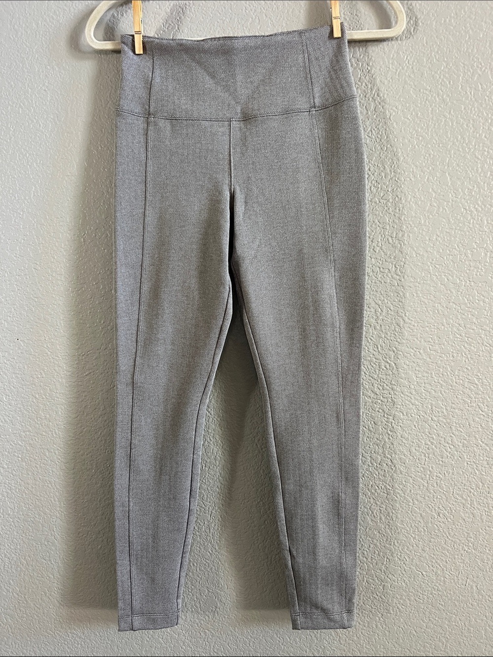 Athleta Delancey Herringbone Leggings Brown/Grey Size XS